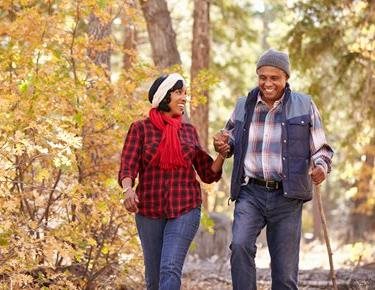 couple walking