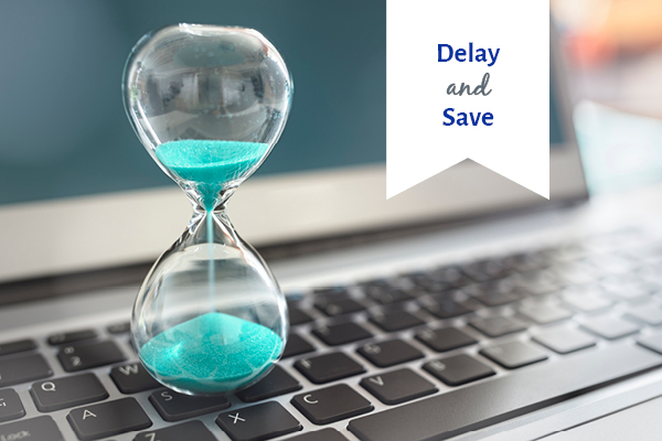 Delay and save