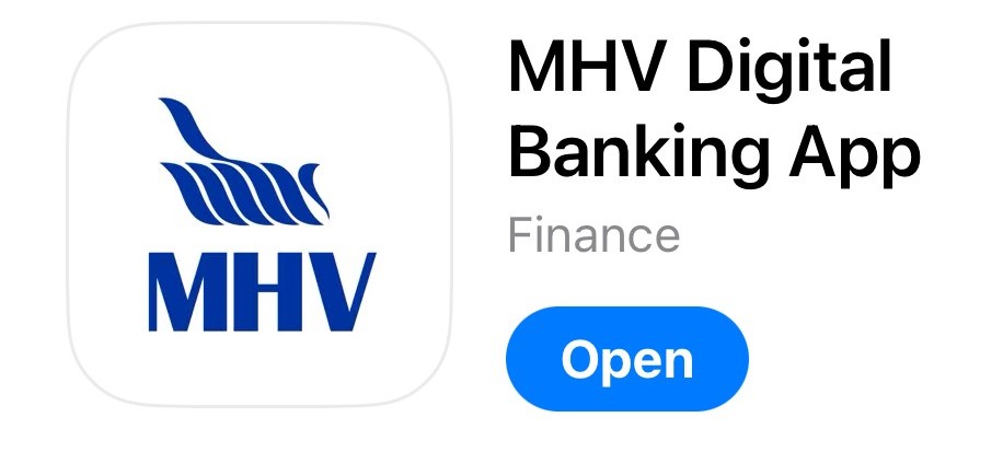 MHV digital banking app