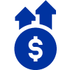 Available cash goes up