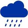 Rain cloud icon