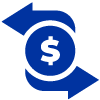 Transfer funds icon