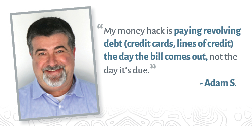Adam S. savings tip