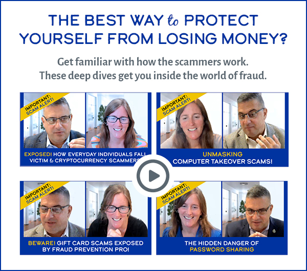 Fraud prevention YouTube series