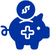 Piggy bank icon